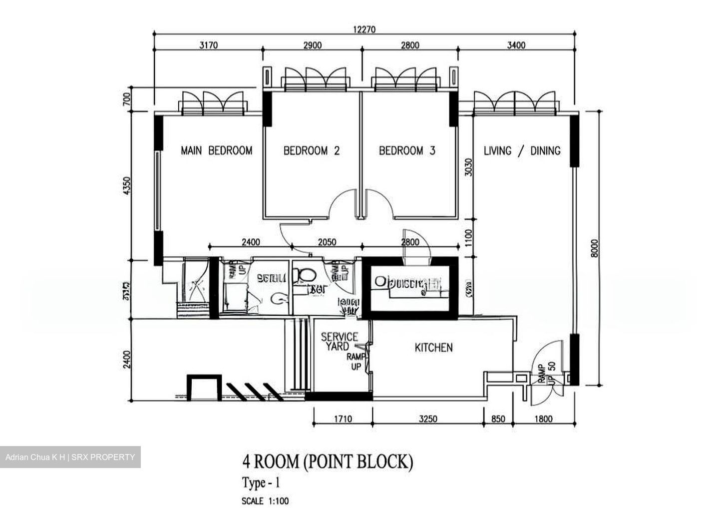 Blk 315C Corporation Tiara (Yishun), HDB 4 Rooms #531759261